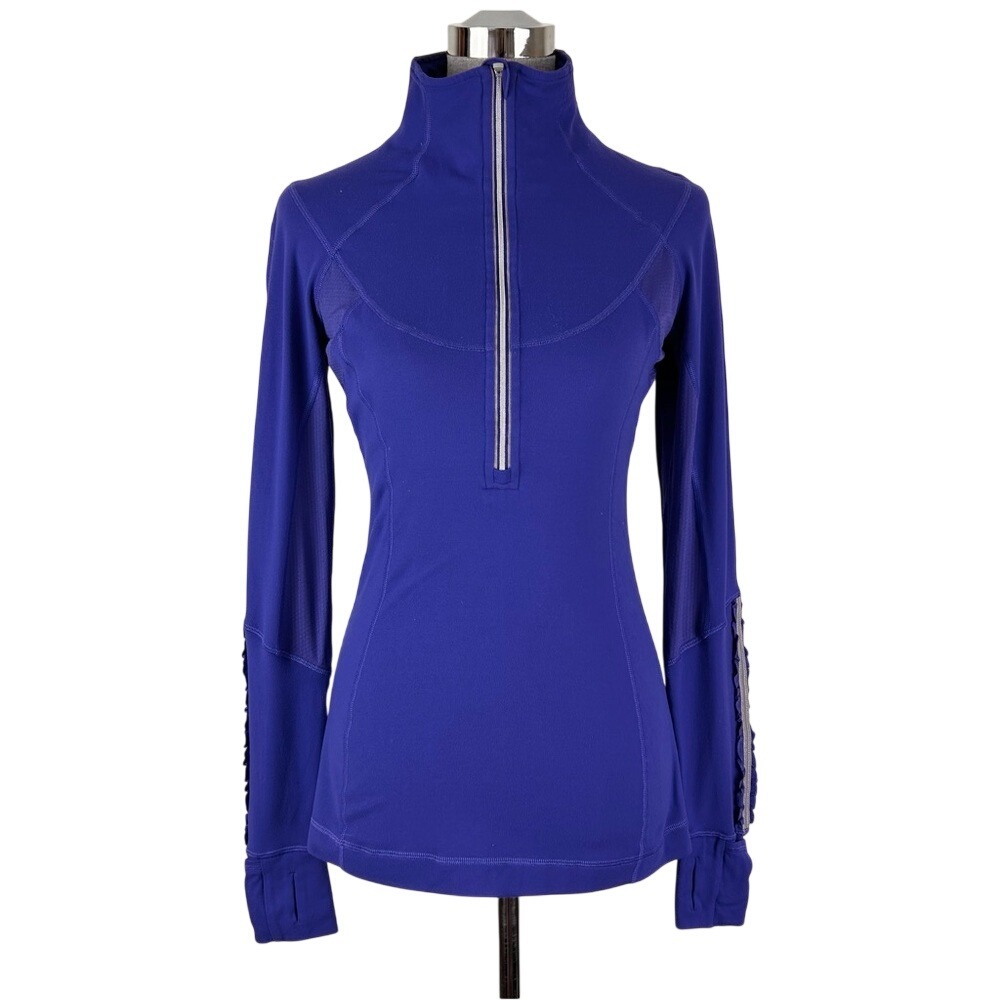 Lululemon Run‎ Dash 1/ Zip Long Sleeve Pullover